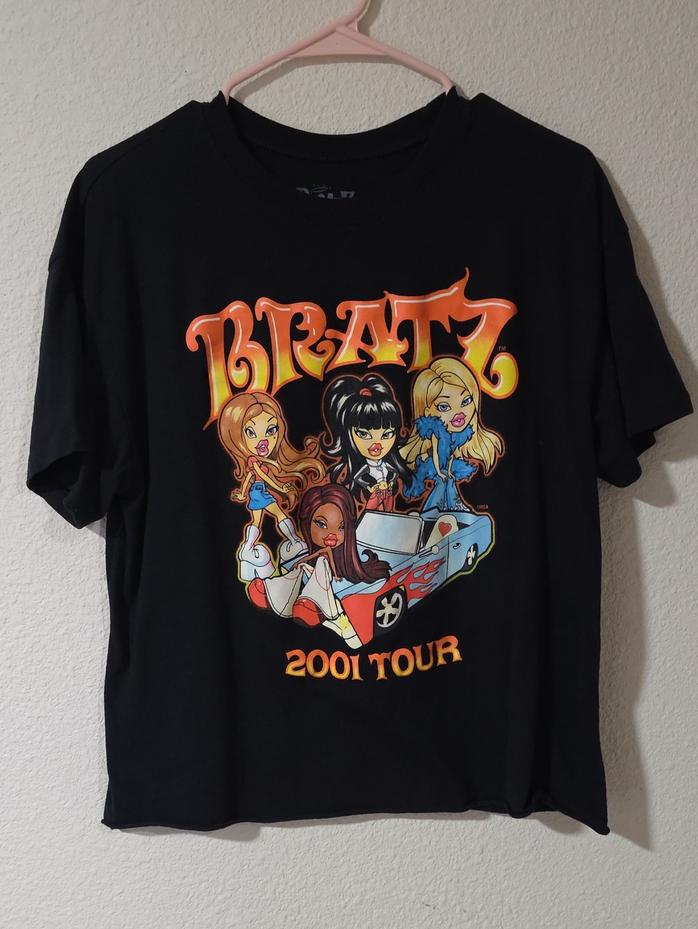 Black Graphic '2001 Tour' Tee